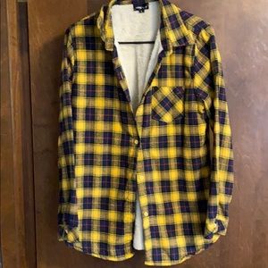 Lined flannel!